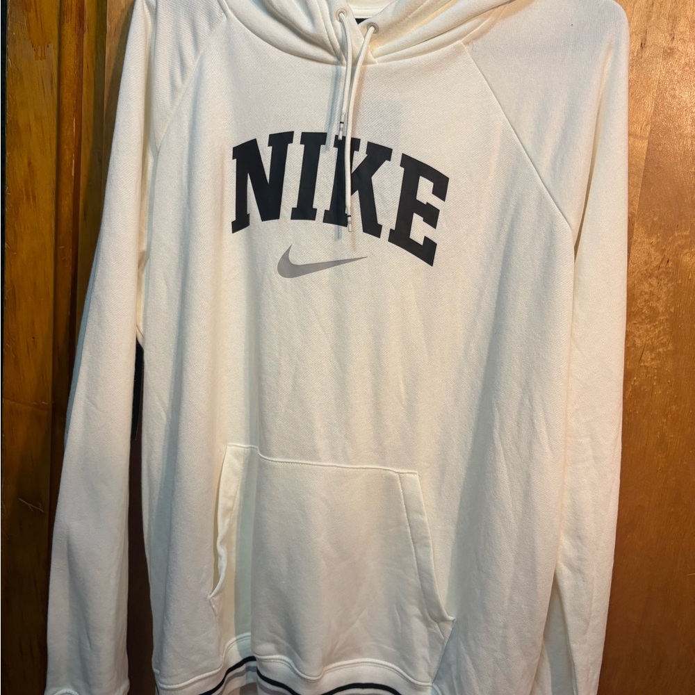 Nike Women's Cream Hoodie Sweater
